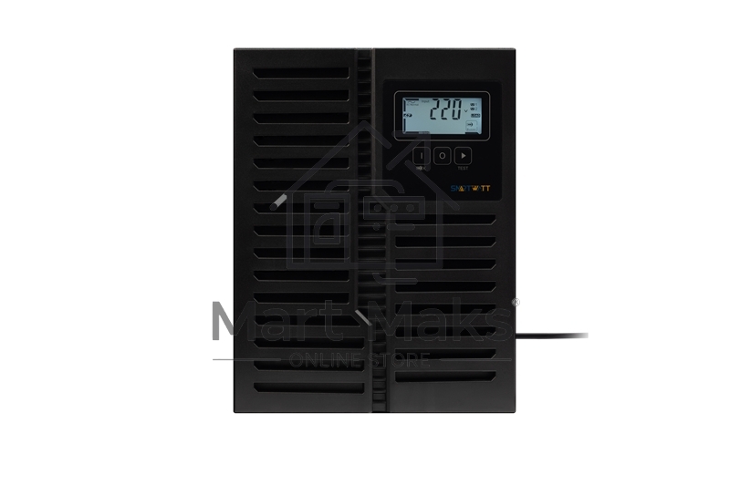 Источник бесперебойного питания SMARTWATT Онлайн, 2000/1800 ВА/Вт, напольный, LCD дисплей, Shuko CEE7/4 - 2 шт.