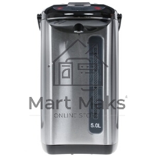Термопот Centek CT-1083 (сталь) 5.0л, 750Вт, 3 способа подачи воды, двойная защита от перегрева