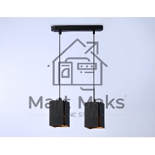 Светильник подвесной TN5133/2 BK черный E27/2 max 40W 260*80*1150
