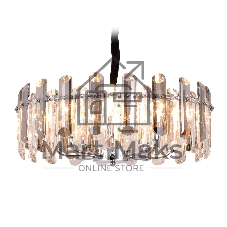 Светильник Ambrella light TR5303/8 CH/SM хром/дымчатый E14/8 max 40W D500*615