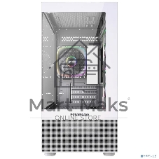 Корпус Powercase Vision Micro M2 ARGB, Tempered Glass, 3x 120mm ARGB PWM Fan, белый, mATX (CVMWM2-A3)