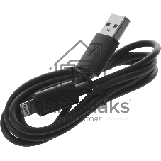 Кабель Hoco X88 Gratified USB (m)-Lightning (m) 1м черный коробка