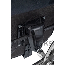Кресло руководителя Бюрократ T-9925SL Fabric черный Holland 75 крестов. металл хром