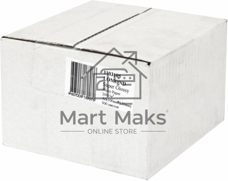 Фотобумага Lomond 1103105 10x15/260г/м2/500л./ярко-белый высокоглянцевое для струйной печати