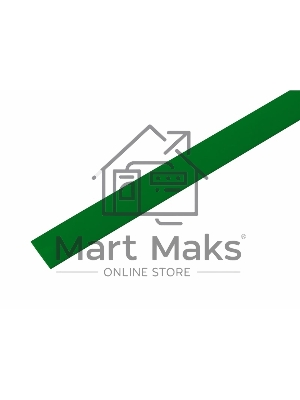 Термоусаживаемая трубка Rexant 13,0/6,5 мм, зеленая, упаковка 50 шт. по 1 м