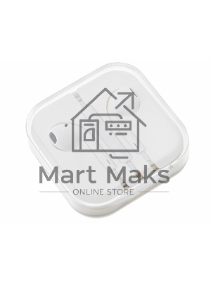 Наушники с микрофоном белые