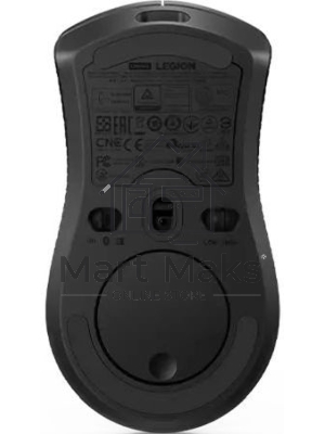 Мышь беспроводная/проводная Lenovo Legion M600 черный, 16000 dpi, радиоканал, Bluetooth, USB, кнопки - 9