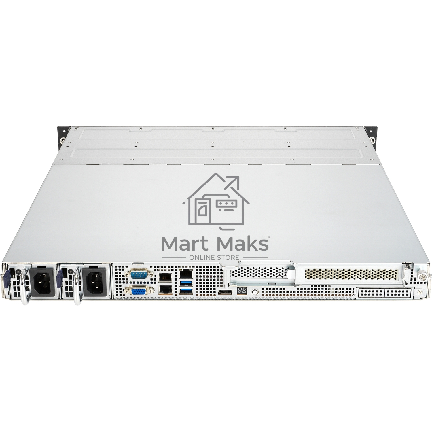Платформа Asus RS300-E11-RS4 1U, LGA1200, 4xDDR4, 4x3.5 (1xSFF8643, 2xOcuLink on the backplane,), DVDRW, 2x1GbE, 1xM.2 SATA/PCIE 2280, optional ASMB10-iKVM, HDMI (from CPU), 2x450W