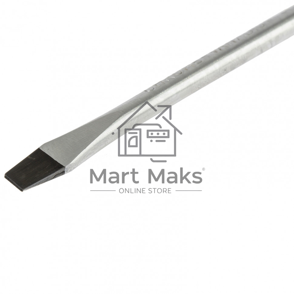 Отвертка Anti-Slip, SL5,0 х 100 мм, CrV, двухкомп. рукоятка Matrix