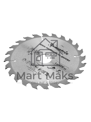 Пильный диск по дереву Matrix, ф200 х 32 мм, 24 зуба + кольцо 32/30