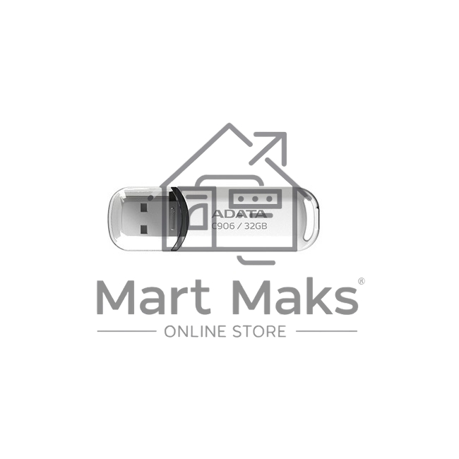 Флешка USB R/W ADATA R/W Flash Drive 32Gb C906 AC906-32G-RWH USB2.0, White