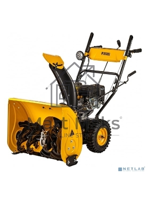 Бензиновая снегоуборочная машина SBM 610, 212cc, ручной старт, фара Denzel