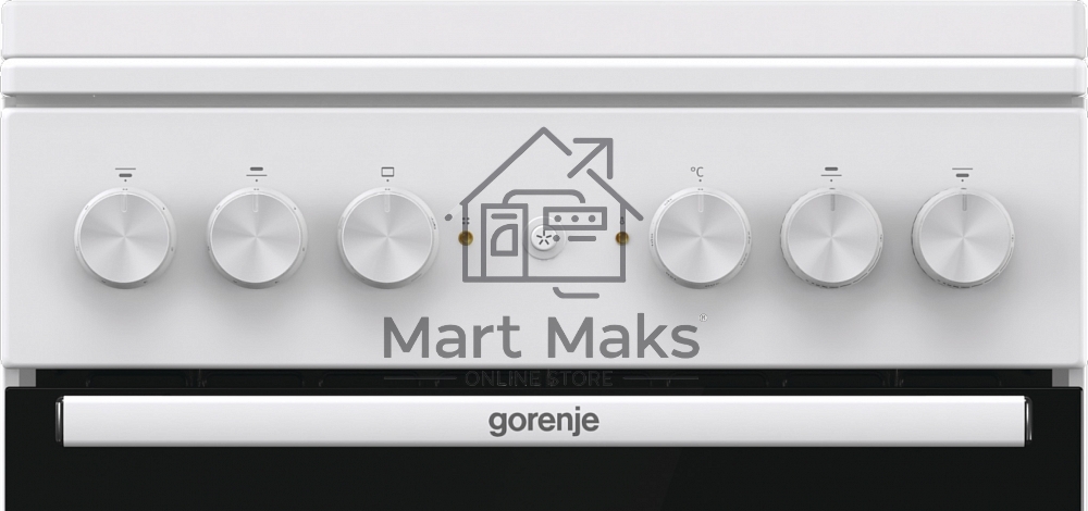 Плита комбинированная Gorenje GK5A12WG белый, конфорок 2 газовых и 2 электрических, духовка 68 л, 50 см x 85 см x 59.4 см