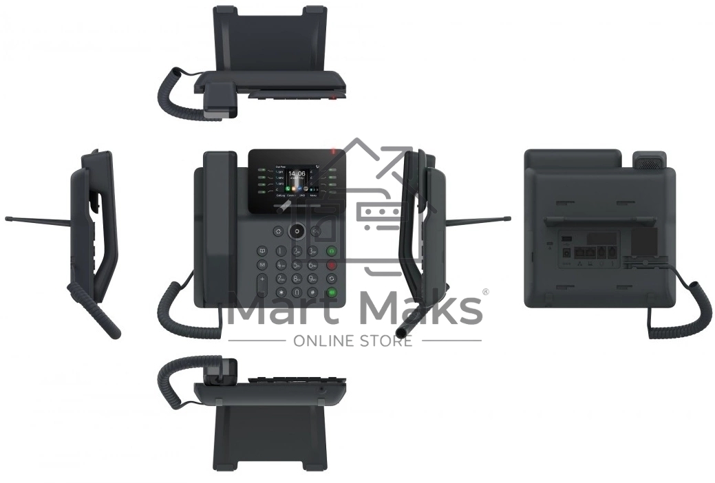 Телефон IP Fanvil V63 черный (упак.:10шт)
