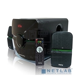 Колонки Dialog Progressive AP-203 черный 2.1, 18W+2*10W RMS, USB+SD reade