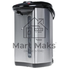 Термопот Centek CT-1083 (сталь) 5.0л, 750Вт, 3 способа подачи воды, двойная защита от перегрева