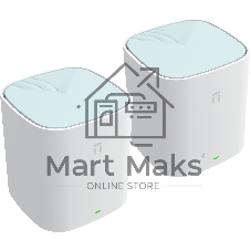 Бесшовный Mesh роутер Netis Neme X30S (NEME X30S (2 PACK)) AX3000 10/100/1000BASE-TX белый (упак.:2шт)