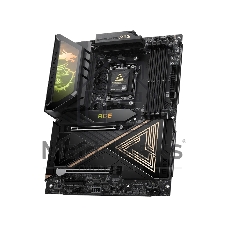 Материнская плата MSI MEG X870E ACE MAX, AM5, AMD X870E, 4xDDR5 (до 256 ГБ), 4xSATA, 5xM.2 (2xPCIe 5.0, 3xPCIe 4.0), 2xPCIe 5.0 x16, 1xPCIe x4, 1xHDMI, 1x5Gb LAN, 1x10Gb LAN, Wi-Fi 7, Bluetooth 5.4, 2xUSB-C 40Gbps (USB4), 2xUSB-C 20Gbps, 2xUSB-A 10Gbps, 7xUSB-A 5Gbps, 3x3.5 мм + S/PDIF оптический, 7.1, чёрный, с подсветкой, ATX