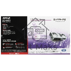 Видеокарта Sapphire AMD Radeon RX 9070 Pure OC, 16 GB GDDR6, 256 bit, 2xDisplayPort, 2xHDMI, GPU 2210 MHz