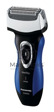 Электробритва сетчатая Panasonic ES6002 реж.эл.:3 питан.:аккум. черный/синий