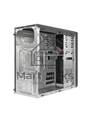 Компьютерный корпус Minitower ExeGate EX283244RUS MA-373X-UN500 Black, mATX (UN500, 120мм) 2*USB, Audio