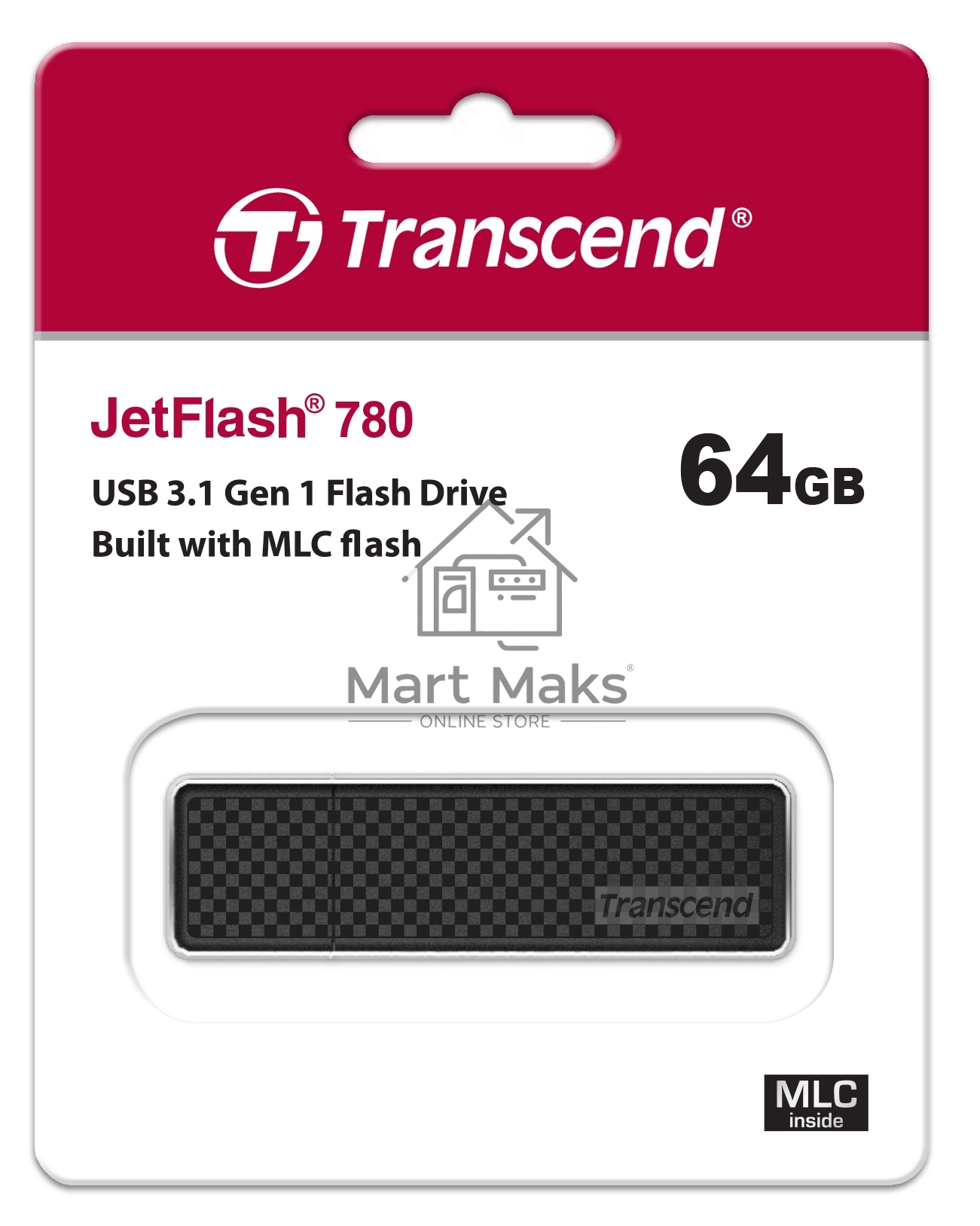 Флешка USB R/W Transcend USB Drive 64Gb JetFlash 780 TS64GJF780 USB 3.0