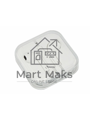 Наушники с микрофоном белые