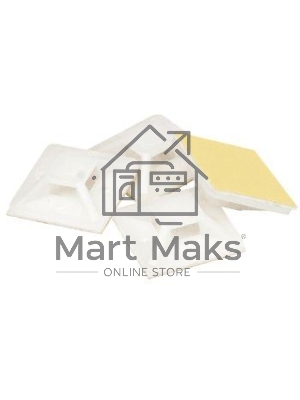 База монтажная Navigator самокл. 20х20 бел. NFP-20-100/WH (уп.100шт)