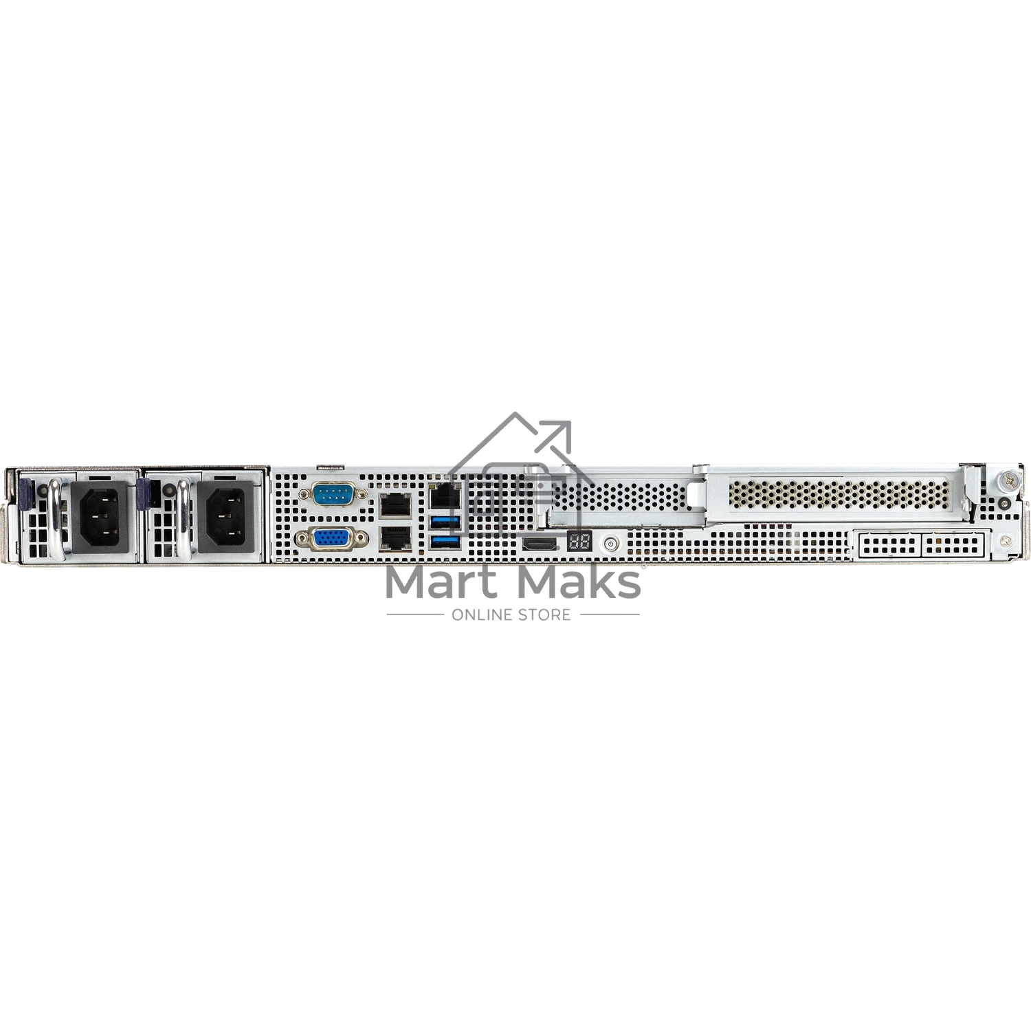 Платформа Asus RS300-E11-RS4 1U, LGA1200, 4xDDR4, 4x3.5 (1xSFF8643, 2xOcuLink on the backplane,), DVDRW, 2x1GbE, 1xM.2 SATA/PCIE 2280, optional ASMB10-iKVM, HDMI (from CPU), 2x450W