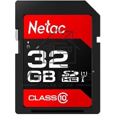 Флеш карта SDHC 32Gb Netac Class 10 UHS-I U1 P600 NT02P600STN-032G-R