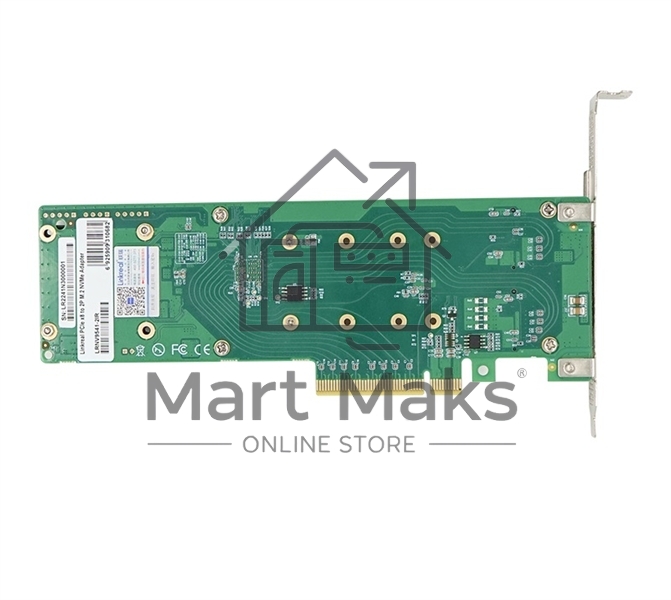 Адаптер LR-LINK PCIE3.0 TO 2P M.2 NVME LRNV9541-2IR