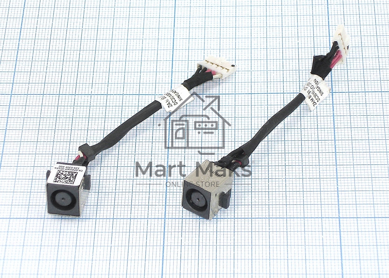 Разъем для ноутбука Dell Latitude E5550 с кабелем