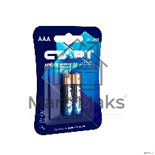 Батарейки СТАРТ LR03-BL2 BLUE 40/720, AAA, 2 шт. в блистере