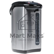 Термопот Centek CT-1083 (сталь) 5.0л, 750Вт, 3 способа подачи воды, двойная защита от перегрева