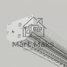 Slim Magnetic Комплект заглушек для шинопровода в натяжной потолок: торцевая и внутренняя (черный) 85233/00