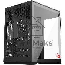 Компьютерный корпус Bloody BD-CC109 черный без БП ATX 10x120мм 2xUSB3.0 audio