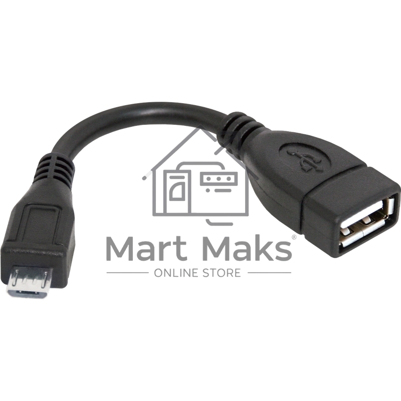 Кабель-переходник Defender microUSB (M) - USB (F) /для подкл. устр. USB Flash, HDD, мыши, и и т.д./ поддерж. режим OTG.