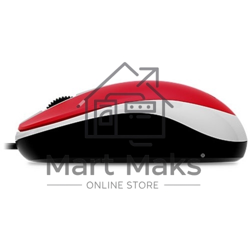 Мышь проводная Genius DX-120 красный, 1000 dpi, USB, кнопки - 3