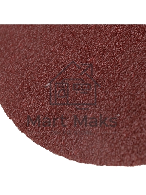 Диск абразивный на ворсовой основе на липучке, без отверстий, P 60, 125 мм, 10 шт. Kranz