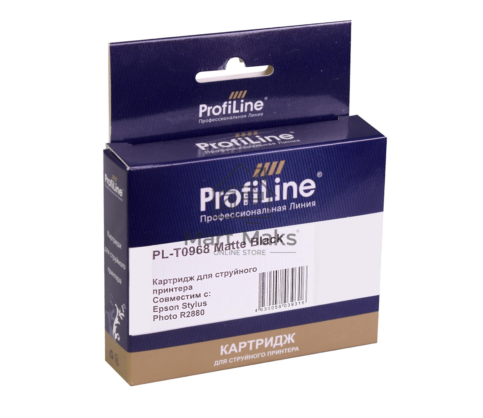 Картридж струйный ProfiLine PL-T0968 для принтеров Epson Stylus Photo R2880 с чернилами Matte Black 11,4 мл