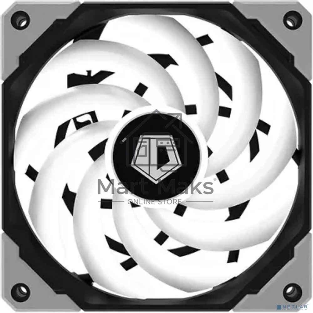 Вентилятор для корпуса ID-Cooling NO-12015-XT-ARGB черный, 120 мм, 2000 об/мин, 31.2 дБ, 4 pin