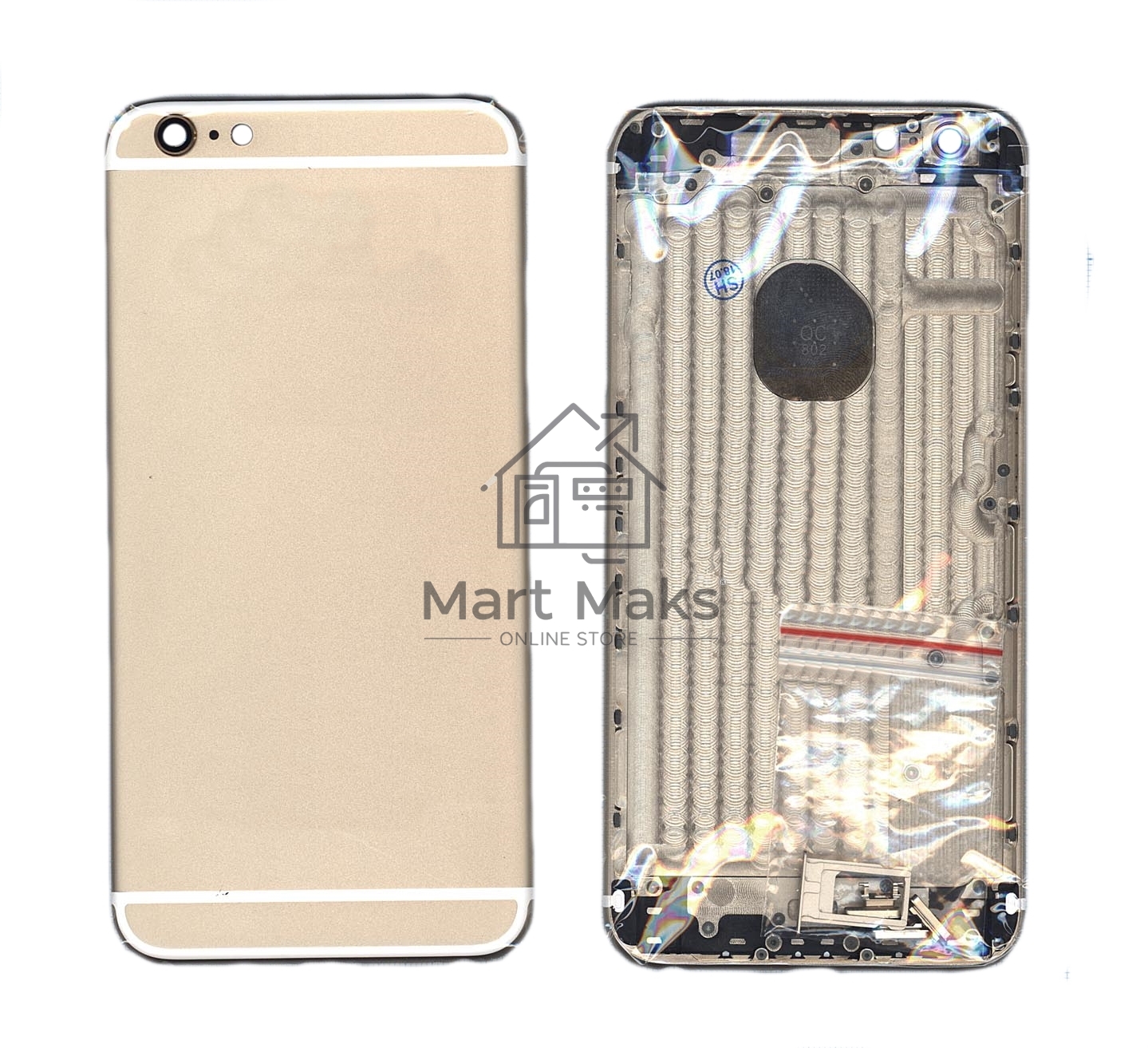 Задняя крышка для iPhone 6 Plus (5.5) золотая