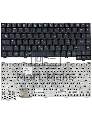 Клавиатура для ноутбука HP Compaq Presario 1200 1600 черная