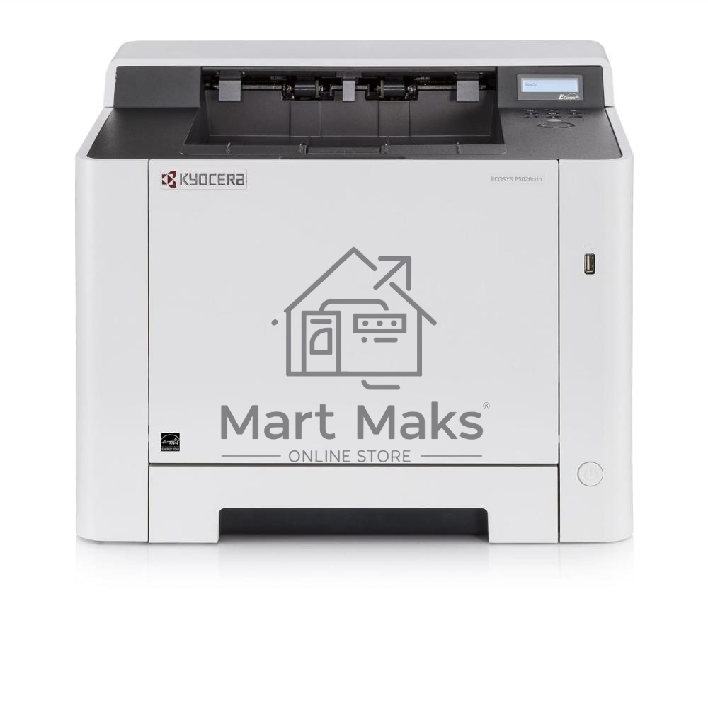 Принтер лазерный Kyocera Ecosys P5026cdn (1102RC3NL0), А4, цветной, печ. до 26 стр/мин., 1200 x 1200 dpi, USB, RJ-45, Air Print