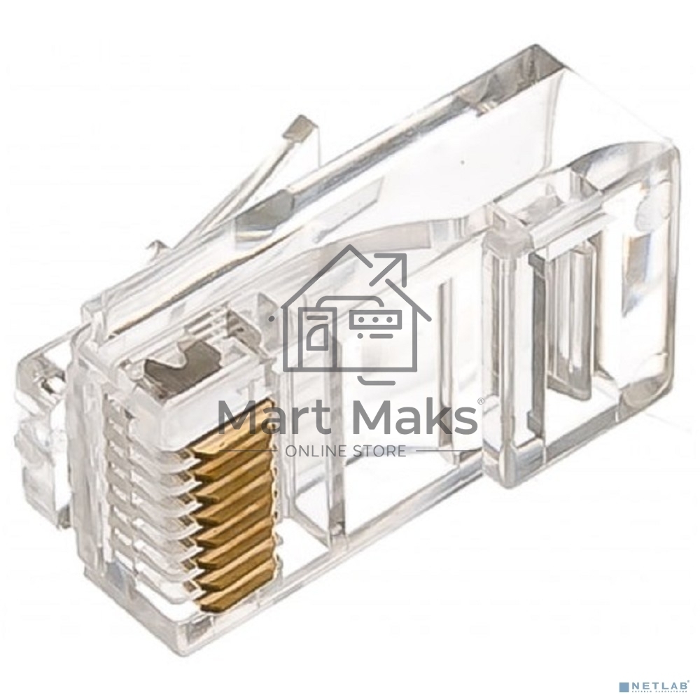 Разъем RJ45 8P8C кат.5E UTP (уп.100шт) PROCONNECT 05-1021-3