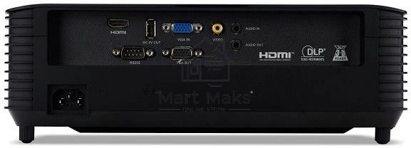 Проектор Acer X1228H, DLP 3D, XGA, 4500Lm, 20000/1, HDMI, 2.7kg, Euro Power EMEA