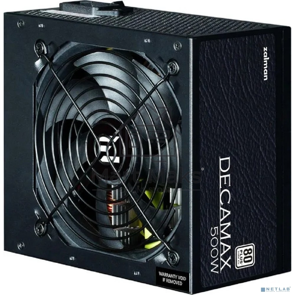 Блок питания Zalman ZM500-LX3, 500Вт, 80 PLUS, 120мм, черный