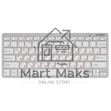 Комплект клавиатура+мышь Gembird KBS-7001-RU беспроводной, USB, 1600 DPI, белый