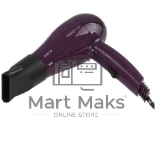 Фен Scarlett SC-HD70T24 фиолетовый/черный, 850 Вт, компактный
