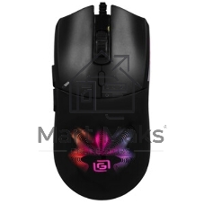Мышь проводная Oklick 714GM черный, 3200 dpi, USB, кнопки - 7